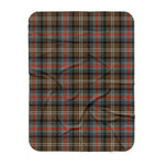 Scotstee Shop Tartan Plaid Blanket Sutherland Weathered Scottish Tartan Plaid Sherpa Blanket