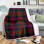 Scotstee Shop Tartan Plaid Blanket Tennant Scottish Tartan Plaid Sherpa Blanket