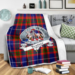 Scotstee Shop Tartan Plaid Blanket Trotter Clan Badge Scottish Tartan Plaid Sherpa Blanket, Tartan Blanket, Plaid Blanket, Scottish Blanket, Gift Christmas Blanket, Christmas Blanket, Mother Day Gift, Father Day Gift