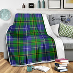 Scotstee Shop Tartan Plaid Blanket Turnbull Hunting Scottish Tartan Plaid Sherpa Blanket