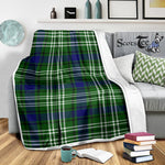 Scotstee Shop Tartan Plaid Blanket Tweedside Scottish Tartan Plaid Sherpa Blanket