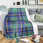 Scotstee Shop Tartan Plaid Blanket US Marine Scottish Tartan Plaid Sherpa Blanket