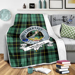 Scotstee Shop Tartan Plaid Blanket Wallace Ancient Clan Badge Scottish Tartan Plaid Sherpa Blanket, Tartan Blanket, Plaid Blanket, Scottish Blanket, Gift Christmas Blanket, Christmas Blanket, Mother Day Gift, Father Day Gift