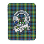 Scotstee Shop Tartan Plaid Blanket Watson Ancient Clan Badge Scottish Tartan Plaid Sherpa Blanket, Tartan Blanket, Plaid Blanket, Scottish Blanket, Gift Christmas Blanket, Christmas Blanket, Mother Day Gift, Father Day Gift