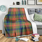 Scotstee Shop Tartan Plaid Blanket Wilson Scottish Tartan Plaid Sherpa Blanket