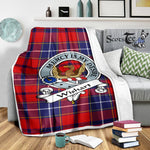 Scotstee Shop Tartan Plaid Blanket Wishart Dress Clan Badge Scottish Tartan Plaid Sherpa Blanket, Tartan Blanket, Plaid Blanket, Scottish Blanket, Gift Christmas Blanket, Christmas Blanket, Mother Day Gift, Father Day Gift