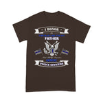 Scotstee Shop - Police Family Shirts Thin Blue Line Police Officer Father Day Shirts