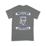 Scotstee Shop - Police Family Shirts Thin Blue Line Police Officer Father Day Shirts