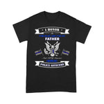 Scotstee Shop - Police Family Shirts Thin Blue Line Police Officer Father Day Shirts