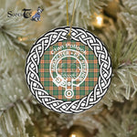 Pollock Clan Tartan Crest Badge Plaid Ornament Gift. Christmas Tree Ornament Tartan Ornament Great Christmas Ornaments Gift - Scotstee Shop