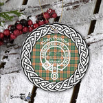 Pollock Clan Tartan Crest Badge Plaid Ornament Gift. Christmas Tree Ornament Tartan Ornament Great Christmas Ornaments Gift - Scotstee Shop