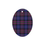 Pride Of Scotland Tartan Oval Ornaments, Christmas Tree Ornament, Plaid Christmas Ornaments, Ceramic Oval Christmas Tree Decoration, Tartan Oval Ornaments, Christmas Tree Ornament, Plaid Christmas Ornaments, Ceramic Oval Christmas Tree Decoration