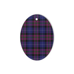Pride Of Scotland Tartan Oval Ornaments, Christmas Tree Ornament, Plaid Christmas Ornaments, Ceramic Oval Christmas Tree Decoration, Tartan Oval Ornaments, Christmas Tree Ornament, Plaid Christmas Ornaments, Ceramic Oval Christmas Tree Decoration