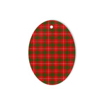 Prince Of Rothesay Tartan Oval Ornaments, Christmas Tree Ornament, Plaid Christmas Ornaments, Ceramic Oval Christmas Tree Decoration, Tartan Oval Ornaments, Christmas Tree Ornament, Plaid Christmas Ornaments, Ceramic Oval Christmas Tree Decoration