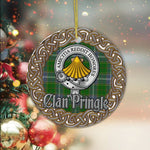 Pringle Celtic Circle Plaid Ornament Gift. Christmas Tree Ornament Tartan Ornament Great Christmas Ornaments Gift - Scotstee Shop