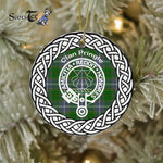 Pringle Clan Tartan Crest Badge Plaid Ornament Gift. Christmas Tree Ornament Tartan Ornament Great Christmas Ornaments Gift - Scotstee Shop