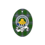 Pringle Scottish Clan Badge Plaid Ornament Gift. Christmas Tree Ornament Pringle Tartan Ornament,  ceramic ornament, personalized christmas ornaments, christmas tree ornaments, christmas door decorations, Plaid Ornament, Tartan Ceramic Ornament