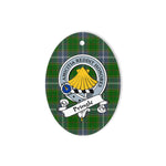 Pringle Scottish Clan Badge Plaid Ornament Gift. Christmas Tree Ornament Pringle Tartan Ornament,  ceramic ornament, personalized christmas ornaments, christmas tree ornaments, christmas door decorations, Plaid Ornament, Tartan Ceramic Ornament