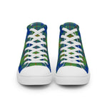 Plaid Tartan Men High Top Sneakers Clan Barclay Hunting Ancient Plaid Converse High Tops Sneakers, Converse Christmas Sneakers