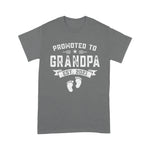 Scotstee Shop - Promoted To Grandpa Est 2021 New Gift For Dad Custom Father's Day Shirt