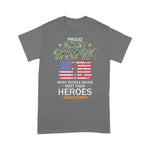 Scotstee Shop - Proud Army Mom I Raised My Heroes Camouflage Graphics Army 4th of July Shirt Army Mom Shirt Army Shirts