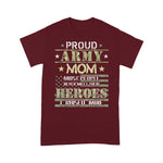 Scotstee Shop - Proud Army Mom I Raised My Heroes Camouflage Graphics Army 4th Of July Shirt Army Mom Shirt Army Shirts
