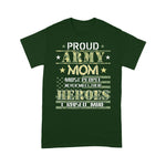 Scotstee Shop - Proud Army Mom I Raised My Heroes Camouflage Graphics Army 4th Of July Shirt Army Mom Shirt Army Shirts