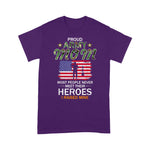 Scotstee Shop - Proud Army Mom I Raised My Heroes Camouflage Graphics Army 4th of July Shirt Army Mom Shirt Army Shirts