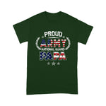 Scotstee Shop - Proud Army National Guard Papa Gift 4th Of July Shirt Army Shirts