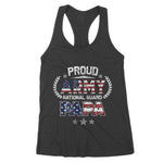 Proud Army National Guard Papa Gift Women's Tank Top Army Shirts - Scotstee Shop