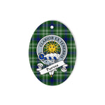 Purves Scottish Clan Badge Plaid Ornament Gift. Christmas Tree Ornament Purves Tartan Ornament,  ceramic ornament, personalized christmas ornaments, christmas tree ornaments, christmas door decorations, Plaid Ornament, Tartan Ceramic Ornament