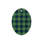 Purves Tartan Oval Ornaments, Christmas Tree Ornament, Plaid Christmas Ornaments, Ceramic Oval Christmas Tree Decoration, Tartan Oval Ornaments, Christmas Tree Ornament, Plaid Christmas Ornaments, Ceramic Oval Christmas Tree Decoration