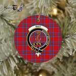 Rait Scottish Clan Plaid Ornament Gift. Christmas Tree Ornament Rait Clan Tartan Ornament Great Christmas Ornaments Gift - Scotstee Shop