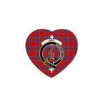 Rait Scottish Clan Plaid Ornament Gift. Christmas Tree Ornament Rait Christmas Ornament, Christmas Heart Ornament, Plaid Heart Ornament, Tartan Ornament, Tartan Heart Ornament