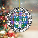 Ralston Clan Tartan Crest Badge Plaid Ornament Gift. Christmas Tree Ornament Tartan Ornament Great Christmas Ornaments Gift - Scotstee Shop