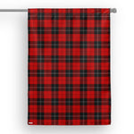 Ramsay Red Tartan Garden Flag - Clan Badge Tartan Flag Scottish Tartan House Flag - Scotstee Shop