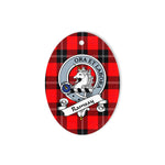 Ramsay Scottish Clan Badge Plaid Ornament Gift. Christmas Tree Ornament Ramsay Tartan Ornament,  ceramic ornament, personalized christmas ornaments, christmas tree ornaments, christmas door decorations, Plaid Ornament, Tartan Ceramic Ornament