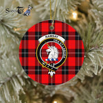 Ramsay Scottish Clan Plaid Ornament Gift. Christmas Tree Ornament Ramsay Clan Tartan Ornament Great Christmas Ornaments Gift - Scotstee Shop