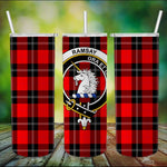 Ramsay Tartan Tumbler Scottish Ramsay Plaid Tumbler Skinny Tumbler - Scotstee Shop