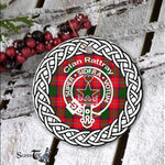 Rattray Clan Tartan Crest Badge Plaid Ornament Gift. Christmas Tree Ornament Tartan Ornament Great Christmas Ornaments Gift - Scotstee Shop