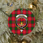 Rattray Scottish Clan Plaid Ornament Gift. Christmas Tree Ornament Rattray Clan Tartan Ornament Great Christmas Ornaments Gift - Scotstee Shop