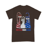 Scotstee Shop - Red White Blue Cat American Flag Patriotic 4th Of July Shirt