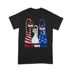 Scotstee Shop - Red White Blue Cat American Flag Patriotic 4th Of July Shirt