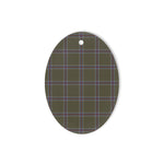Renn Faire Tartan Oval Ornaments, Christmas Tree Ornament, Plaid Christmas Ornaments, Ceramic Oval Christmas Tree Decoration, Tartan Oval Ornaments, Christmas Tree Ornament, Plaid Christmas Ornaments, Ceramic Oval Christmas Tree Decoration