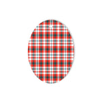 Renton Tartan Oval Ornaments, Christmas Tree Ornament, Plaid Christmas Ornaments, Ceramic Oval Christmas Tree Decoration, Tartan Oval Ornaments, Christmas Tree Ornament, Plaid Christmas Ornaments, Ceramic Oval Christmas Tree Decoration