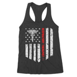 Respiratory Therapy Shirts Respiratory Therapist American Flag Patriotic Medicine Gift Women's Tank Top - Scotstee Shop