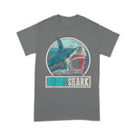 Scotstee Shop - Retro Dad Aquarist Gift Animal Family Papa Ocean Daddy Shark Fathers Day Shirts