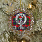 Riddell Celtic Circle Plaid Ornament Gift. Christmas Tree Ornament Tartan Ornament Great Christmas Ornaments Gift - Scotstee Shop