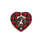 Riddell Scottish Clan Plaid Ornament Gift. Christmas Tree Ornament Riddell Christmas Ornament, Christmas Heart Ornament, Plaid Heart Ornament, Tartan Ornament, Tartan Heart Ornament