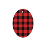 Rob Roy MacGregor Modern Tartan Oval Ornaments, Christmas Tree Ornament, Plaid Christmas Ornaments, Ceramic Oval Christmas Tree Decoration, Tartan Oval Ornaments, Christmas Tree Ornament, Plaid Christmas Ornaments, Ceramic Oval Christmas Tree Decoration
